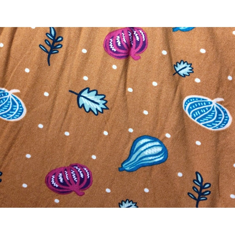 Dot Smile Girls 5 6 Brown Pumpkin Gourd Cap Sleeve Twirl Dress Fall Thanksgiving